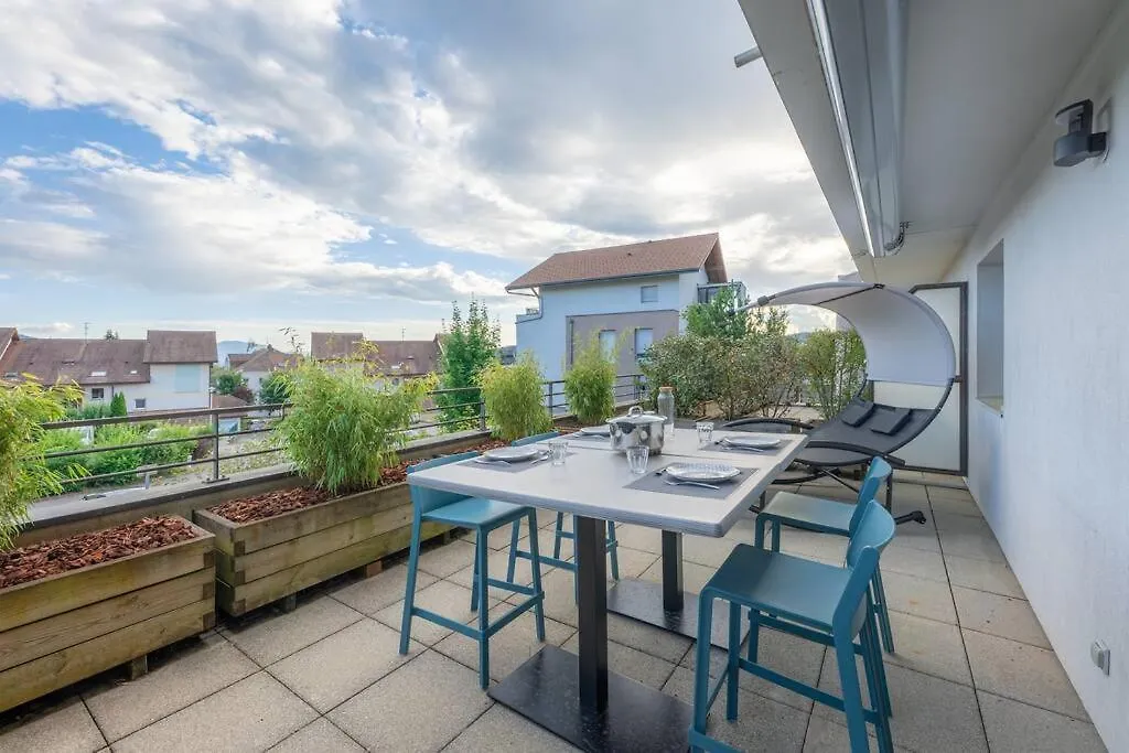 Cabana & La Terrasse Du Parmelan Proche Annecy Apartment Groisy 0*,
